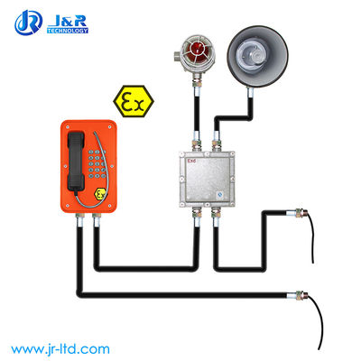 Καλή τιμή. Τηλέφωνο SIP για εκπομπή σε επικίνδυνες περιοχές / Βιομηχανικό τηλέφωνο ανθεκτικό στις καιρικές συνθήκες σε απευθείας σύνδεση