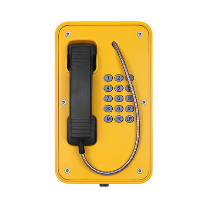 Καλή τιμή. ανθεκτικό τηλέφωνο VoIP υγρασίας 1.5W IP67 για τα εργοστάσια χημικής βιομηχανίας σε απευθείας σύνδεση