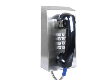 Ανθεκτικό τηλέφωνο IP55-IP65 τηλεφωνικών βανδάλων φυλακών ανοξείδωτου IK10 για το κοινό