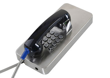 Καλή τιμή. IP55-IP65 βαρέων καθηκόντων αναλογικό τηλέφωνο, σχηματισμός τόνου τηλεφωνικού MF φυλακών ανοξείδωτου σε απευθείας σύνδεση