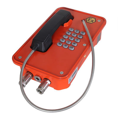 Βιομηχανικό explosionproof τηλεφωνικό IP67 αναλογικό πλήρες αριθμητικό πληκτρολόγιο ΓΟΥΛΙΩΝ