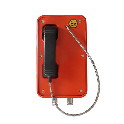 explosionproof VoIP τηλέφωνα τηλεφωνικών IP67 ΠΡΏΗΝ αυτόματα πινάκων 1.8W SIP2.0